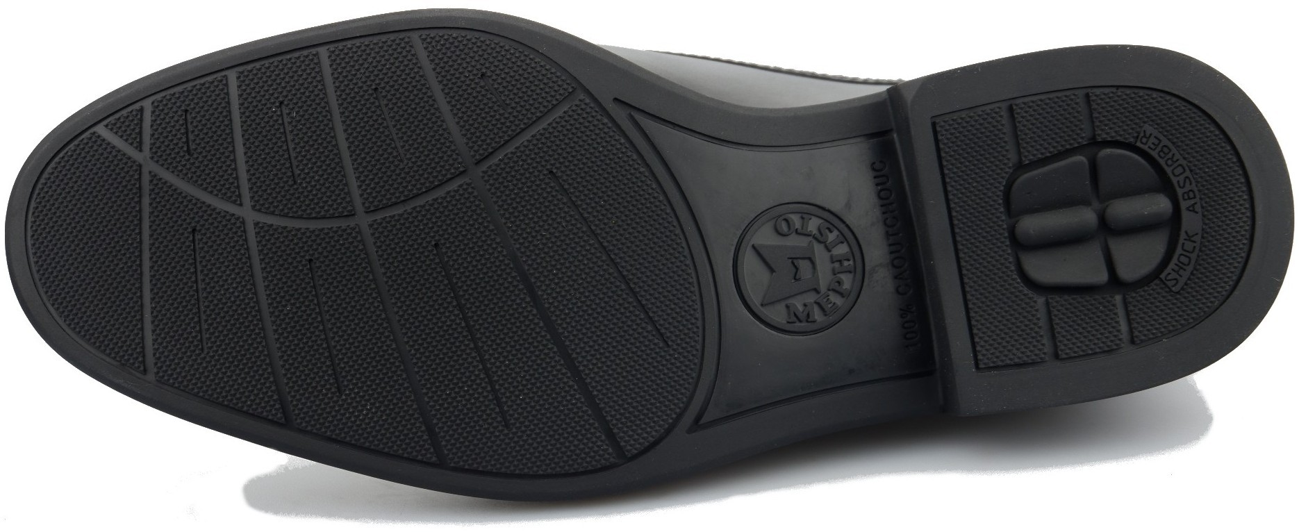 Mephisto KOREY heren veterschoen - leer - zwart - Afbeelding 5
