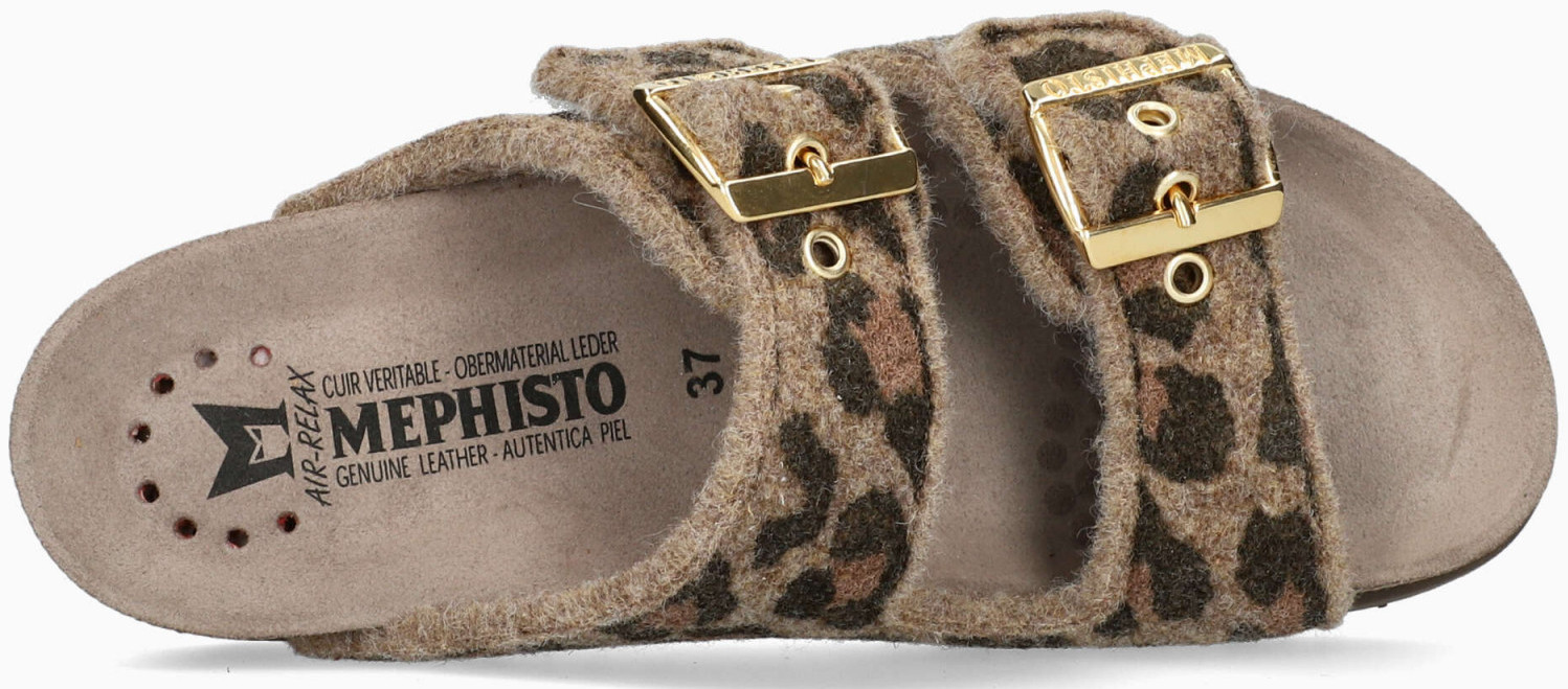 Mephisto HESTER Dames Slipper Textiel - Bruin - Afbeelding 3