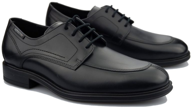 Mephisto KOREY heren veterschoen - leer - zwart
