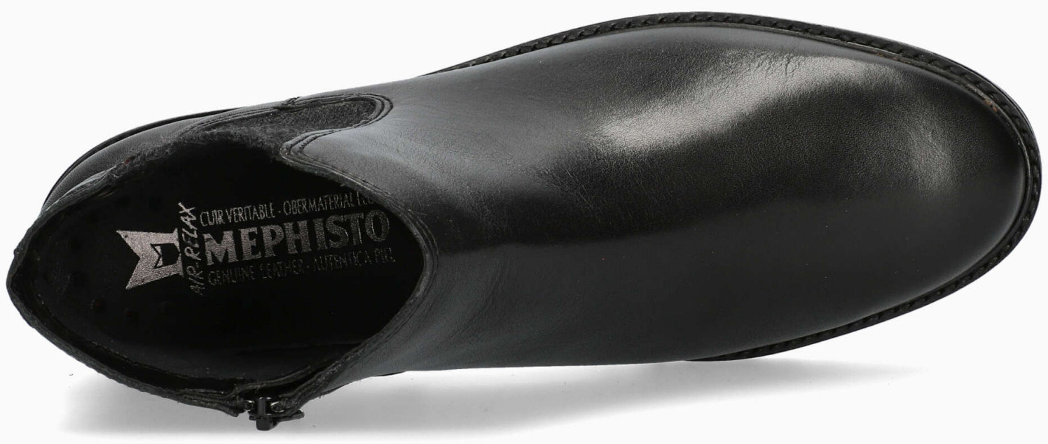 Mephisto SILVA dames enkellaarsjes - leder zwart - Afbeelding 3