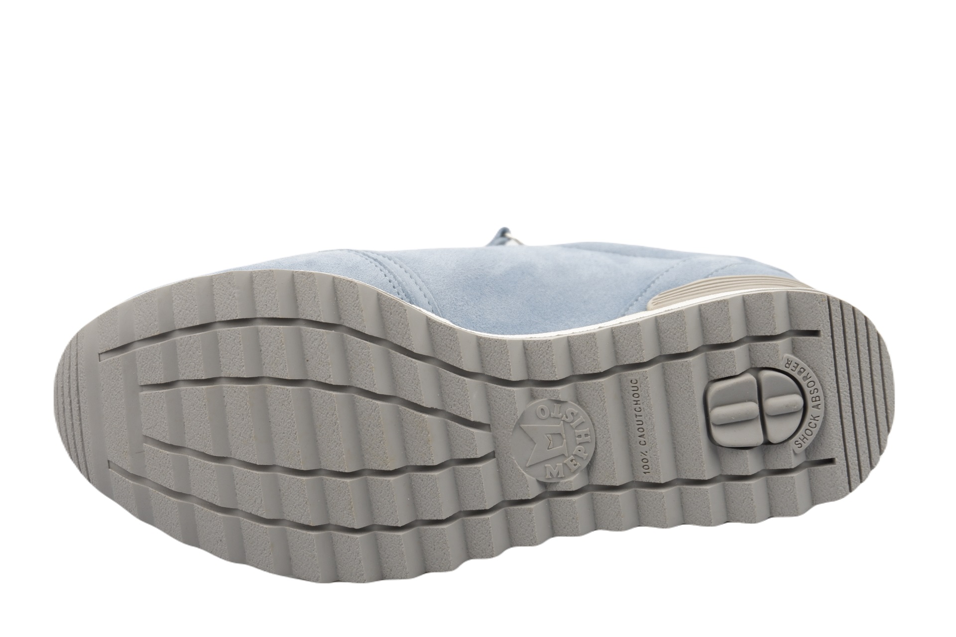 Mephisto Toscana - dames sneaker - licht blauw suede - Afbeelding 4