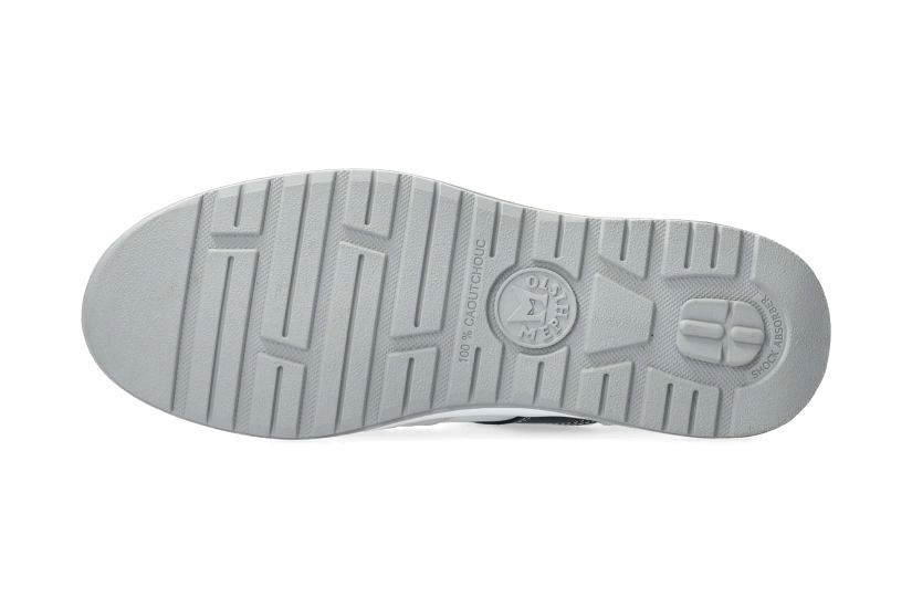 Mephisto VITO - heren sneaker - gebroken wit materiaal mix - Afbeelding 4