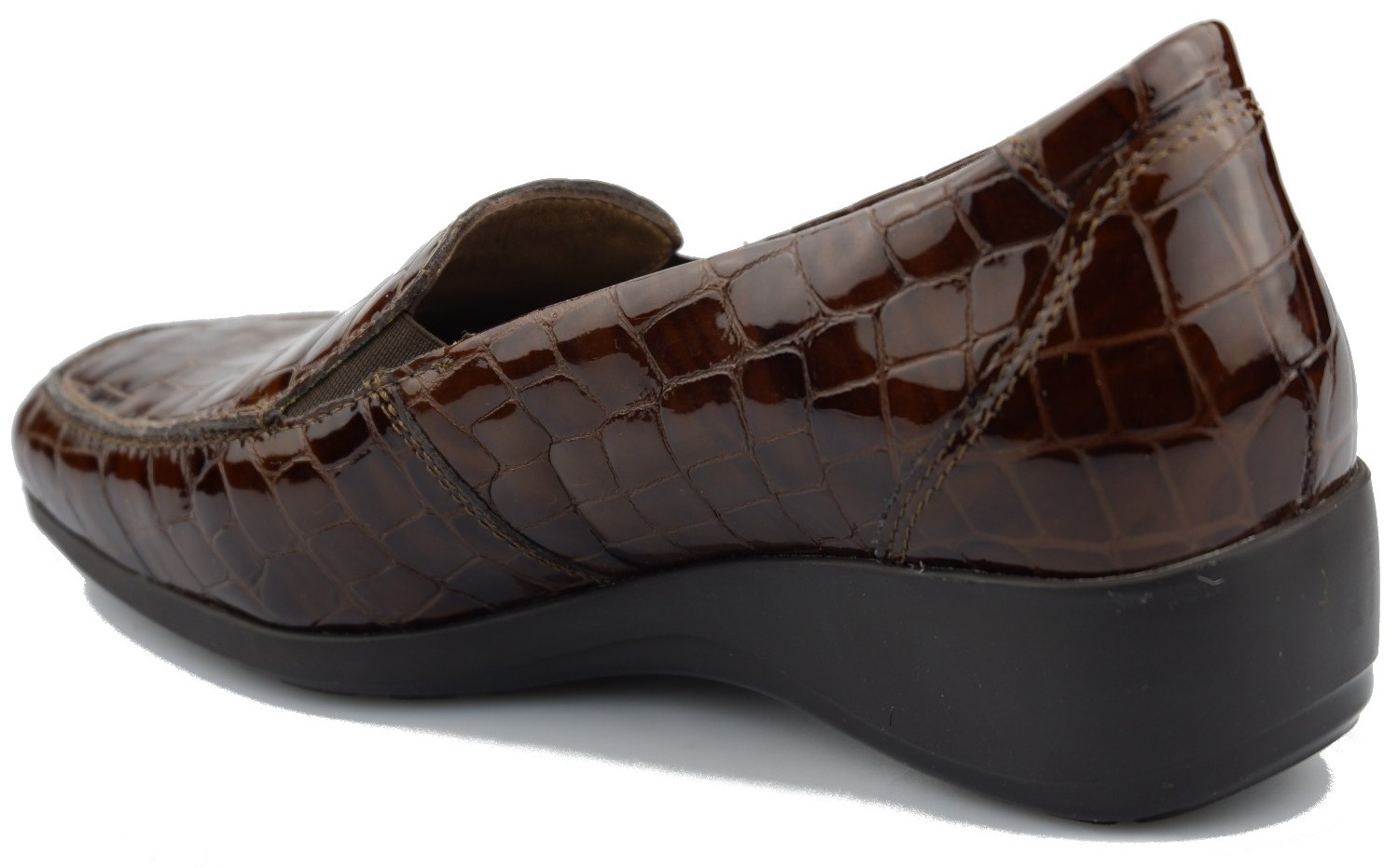 Mephisto CELKA - dames instapper - bruin lakleer - Afbeelding 4