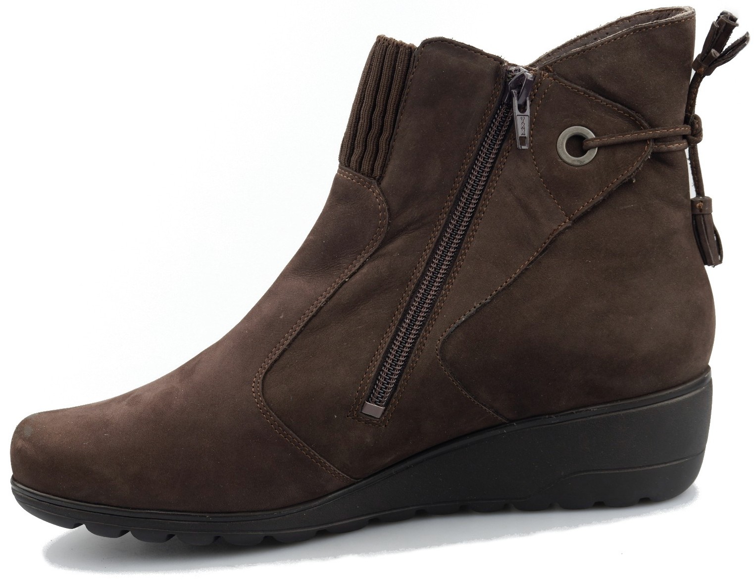 Mobils by Mephisto GIADA - dames enkellaars - donker bruin nubuck - extra breed - Afbeelding 2