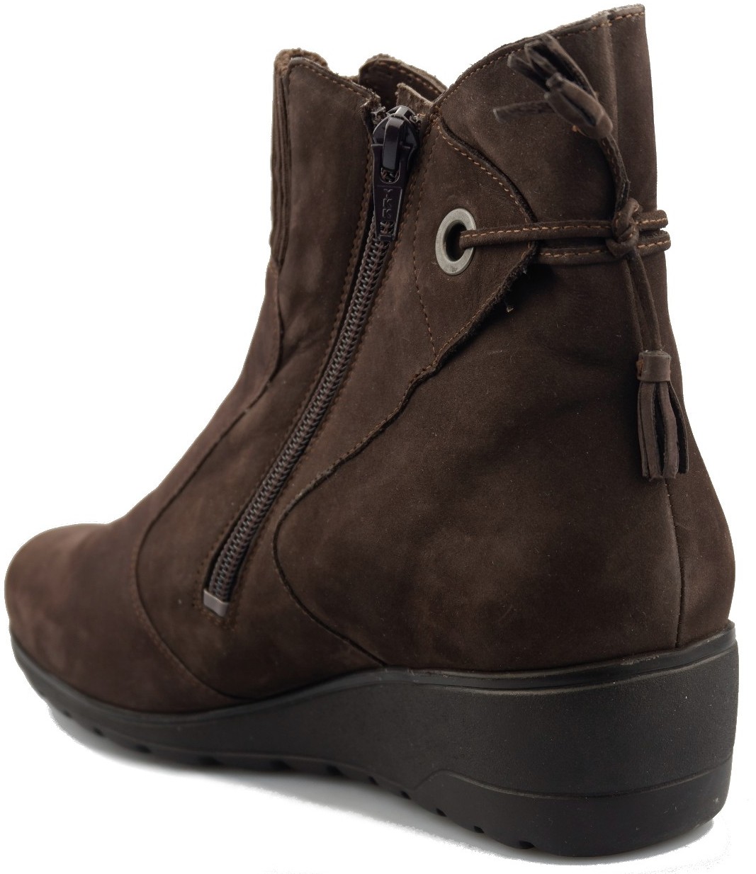 Mobils by Mephisto GIADA - dames enkellaars - donker bruin nubuck - extra breed - Afbeelding 4
