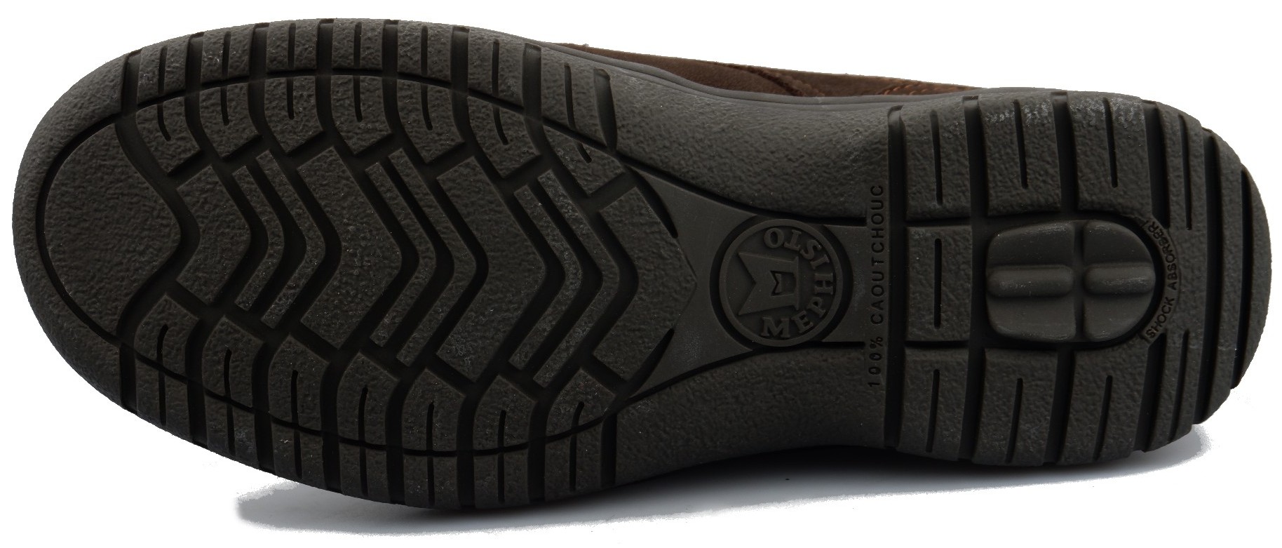 Mobils by Mephisto IAGO - veterschoenen voor heren - donkerbruin nubuck - BREED LEEST - Afbeelding 5
