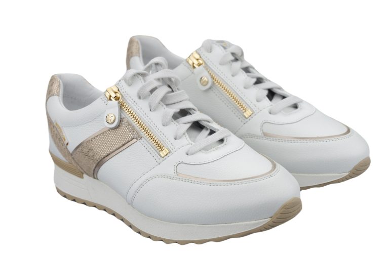 Mephisto Toscana - dames sneaker - wit leer