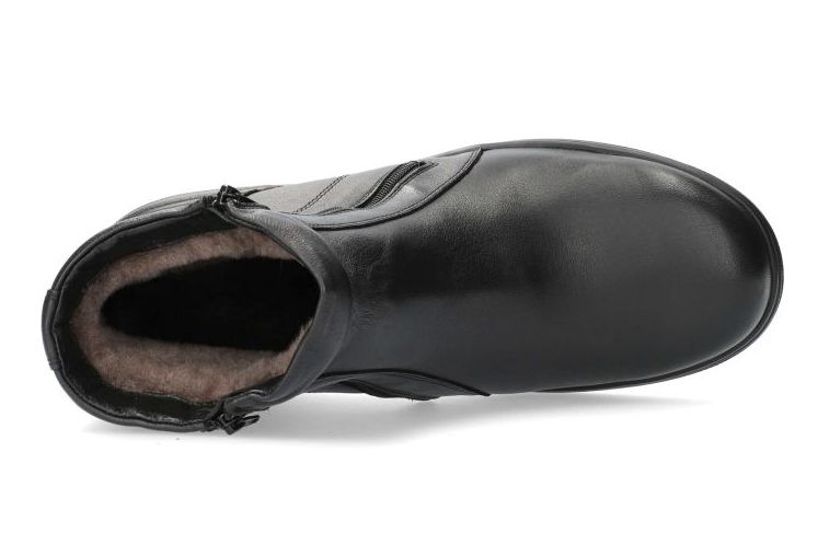 Mephisto DAN heren echte wol gevoerd waterdicht enkellaars - leer - zwart - Afbeelding 3
