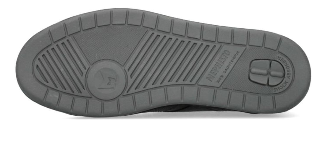 Mephisto HENRIK heren sneaker - zwart - leer - Afbeelding 4