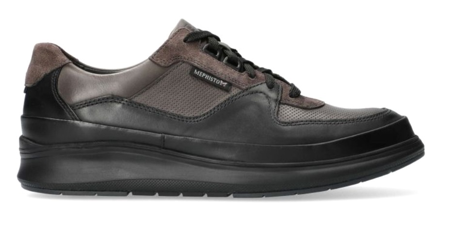 Mephisto JULIEN heren veterschoen - zwart - leer - Afbeelding 2