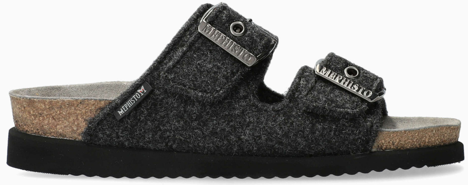 Mephisto HESTER Dames Slipper Textiel - Zwart - Afbeelding 2