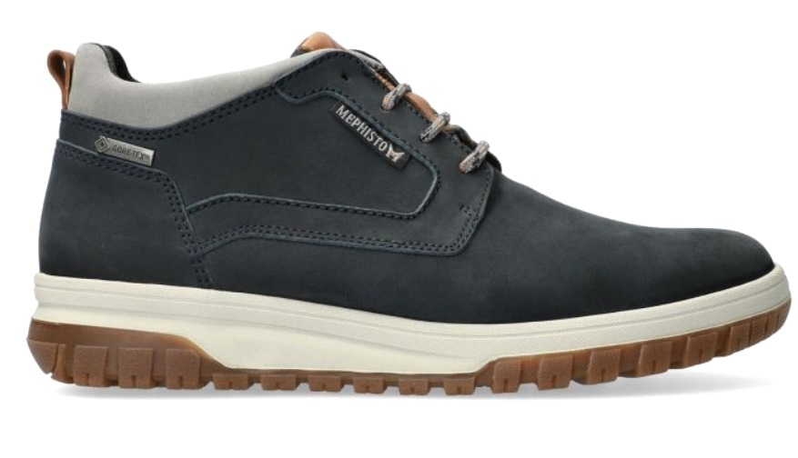 Mephisto PEDRO GT heren enkellaars - blauw - nubuck - WATERDICHT - Afbeelding 2
