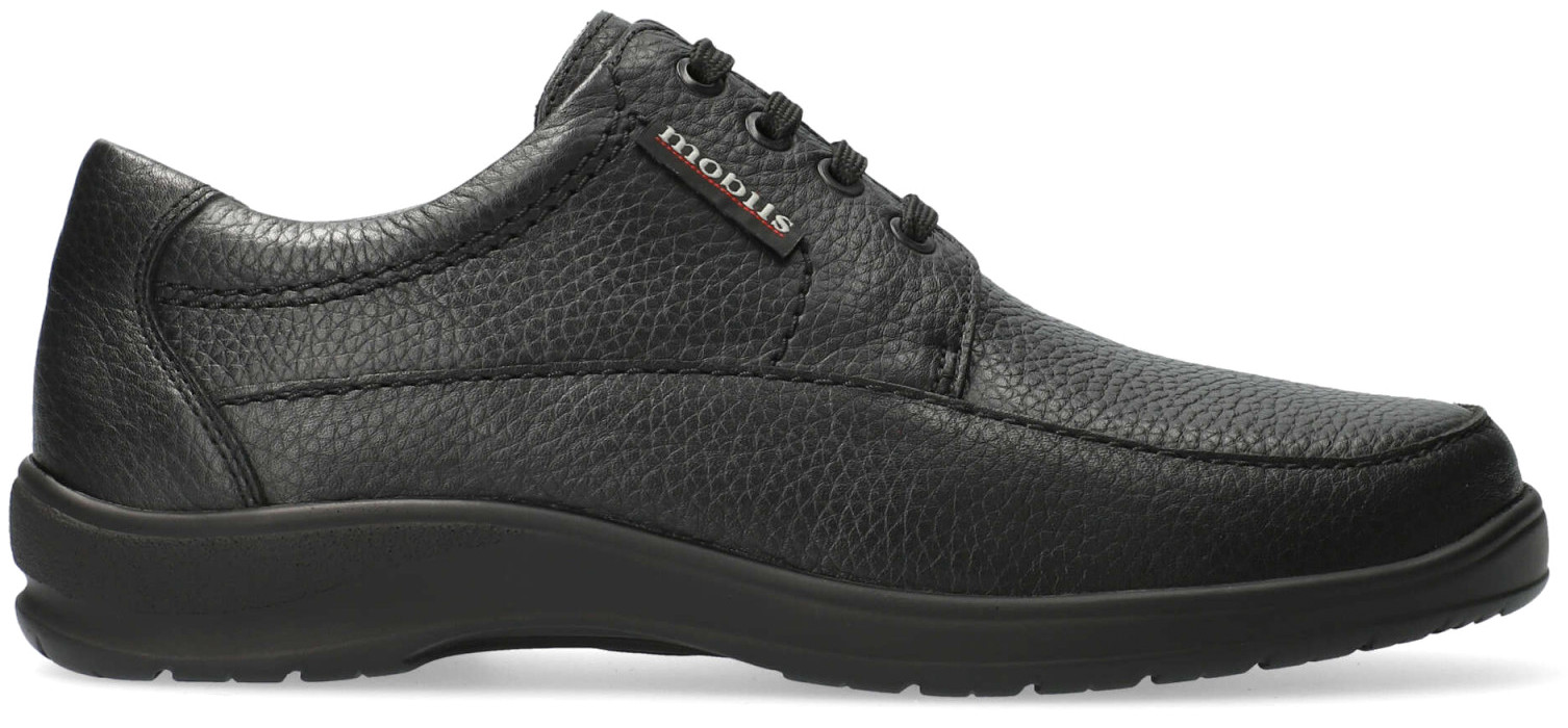 Mobils by Mephisto EZARD zwart lederen veterschoen voor brede voeten - Afbeelding 2