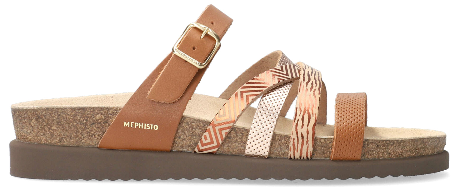 Mephisto HULEDA Dames Sandaal - leer - Bruin Mix - Afbeelding 2