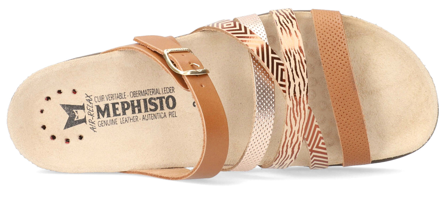 Mephisto HULEDA Dames Sandaal - leer - Bruin Mix - Afbeelding 3