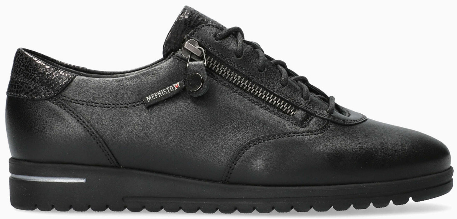 Mephisto JOSY Dames Sneakers - Zwart - Leer - Afbeelding 2