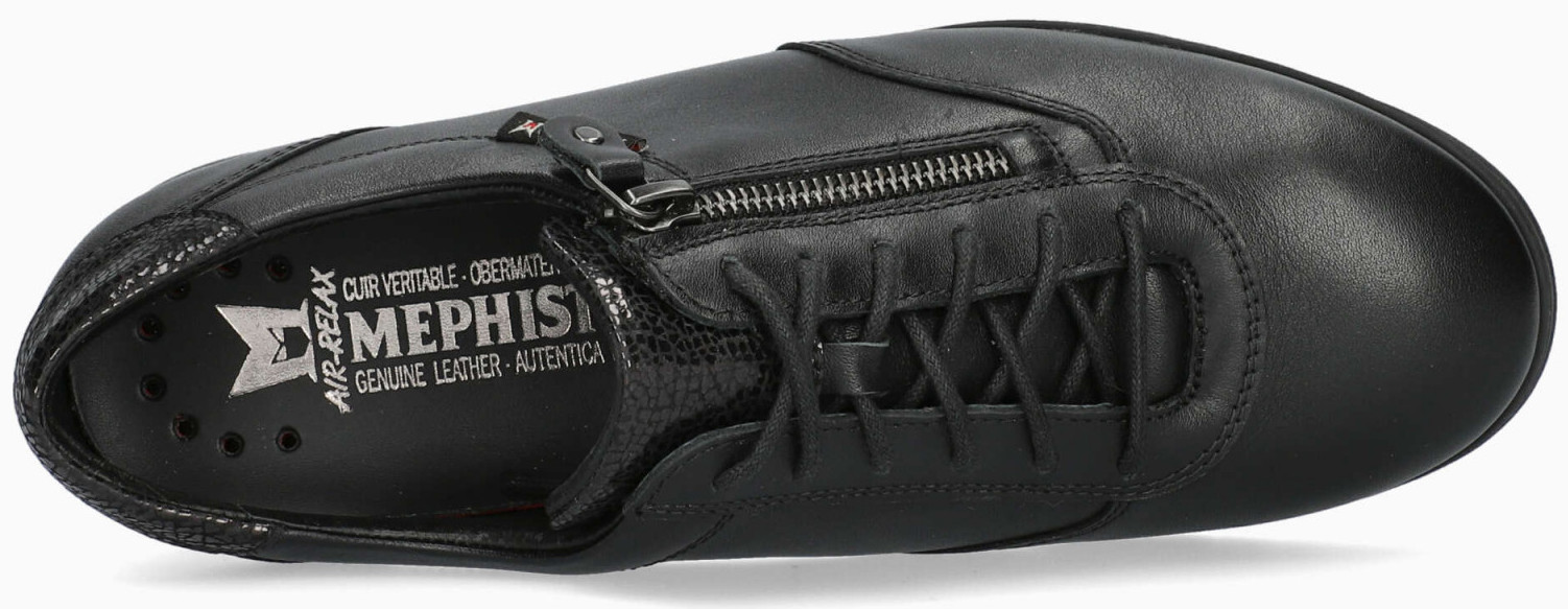Mephisto JOSY Dames Sneakers - Zwart - Leer - Afbeelding 3
