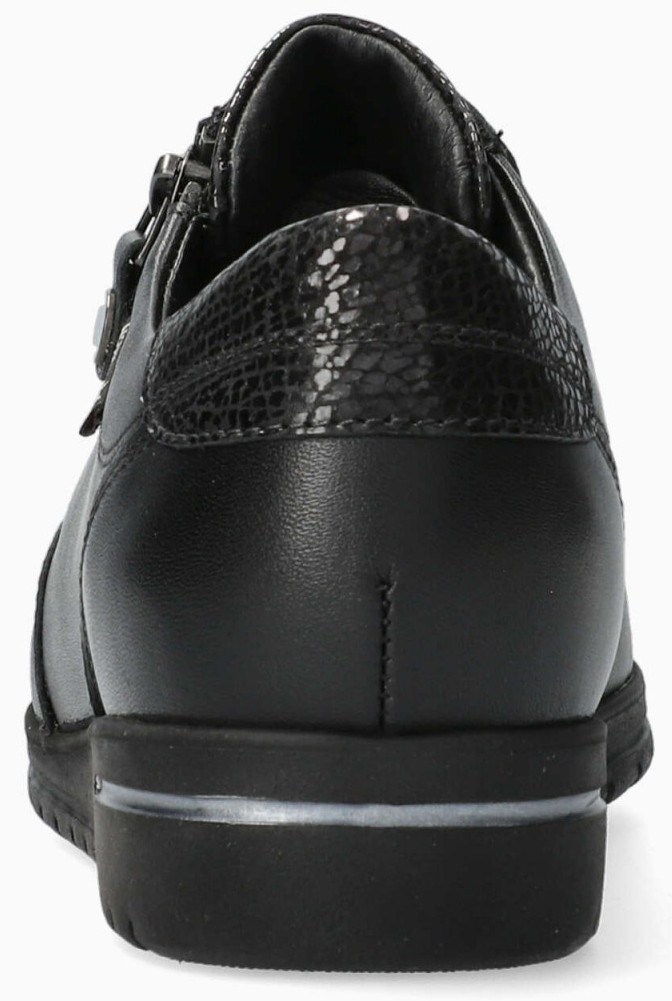 Mephisto JOSY Dames Sneakers - Zwart - Leer - Afbeelding 5