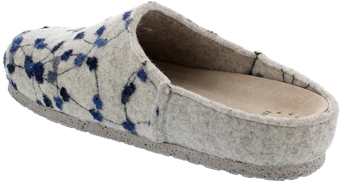 Mephisto Polli Dames Klomp/Slipper - Licht Taupe Vilt - Afbeelding 4