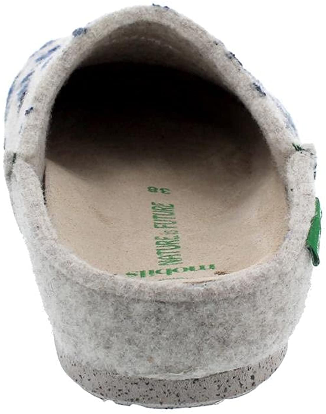 Mephisto Polli Dames Klomp/Slipper - Licht Taupe Vilt - Afbeelding 5