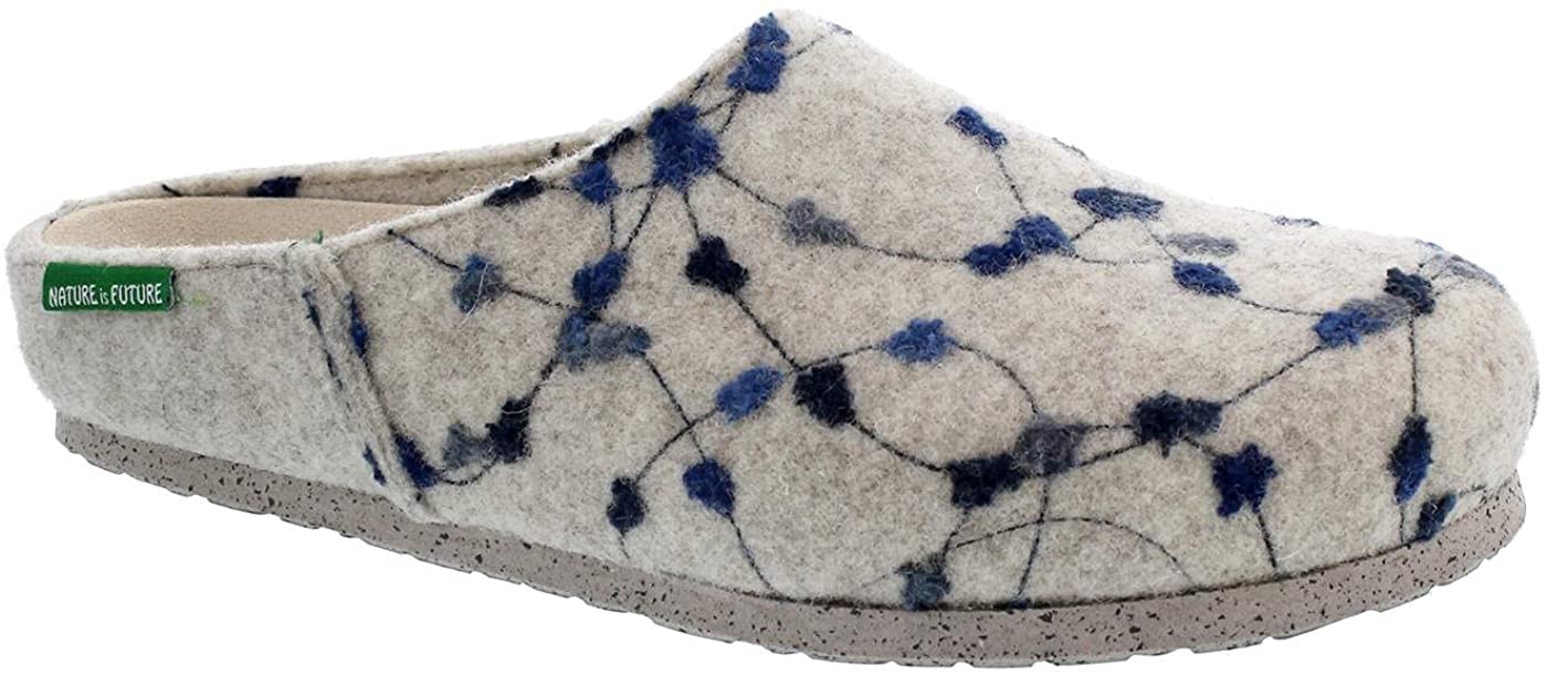 Mephisto Polli Dames Klomp/Slipper - Licht Taupe Vilt - Afbeelding 3