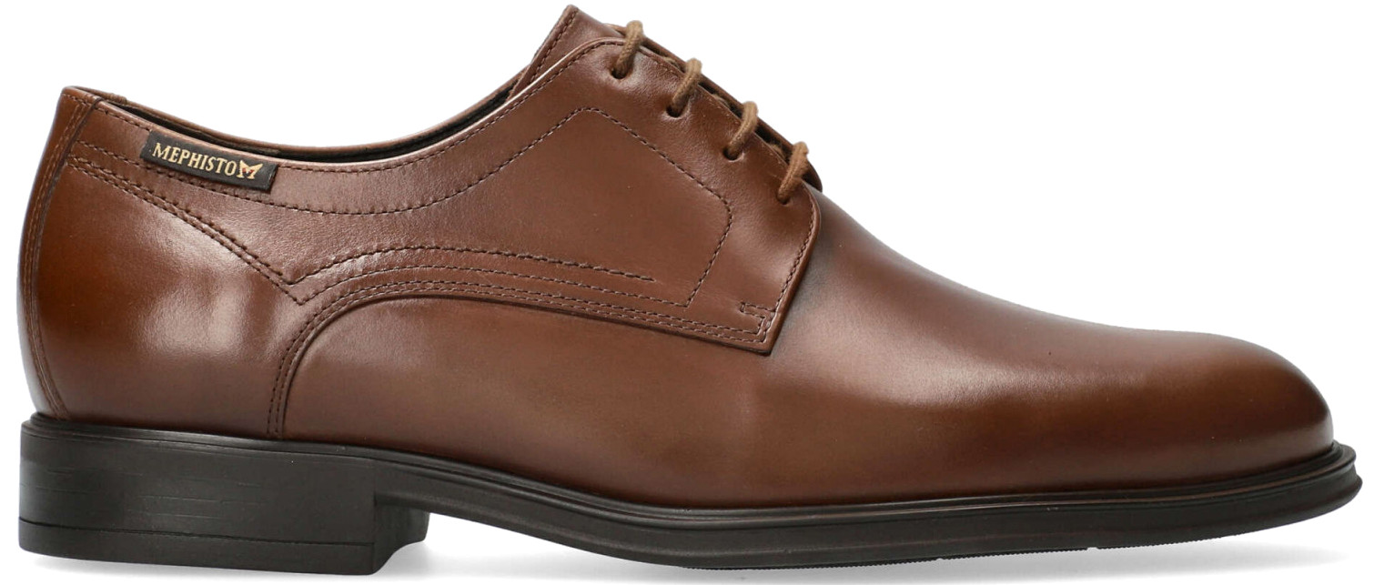 Mephisto Kevin Lederen Veterschoen voor Heren Bruin - Afbeelding 2