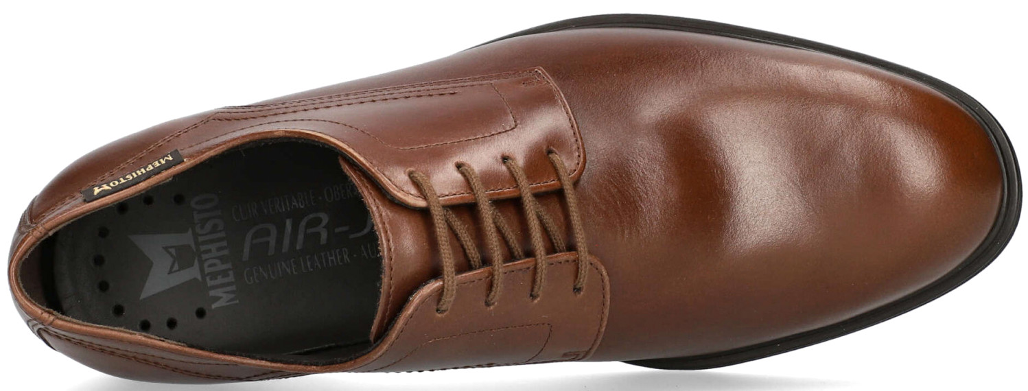 Mephisto Kevin Lederen Veterschoen voor Heren Bruin - Afbeelding 3