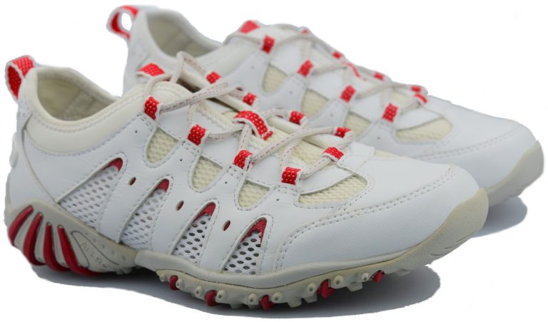 Allrounder by Mephisto ORANDA - wandel sneaker - wit leer en open mesh