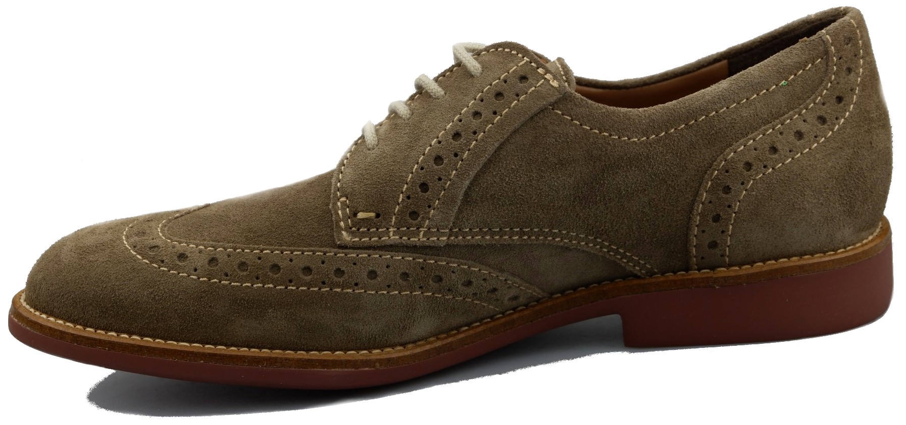 Mephisto FEROS - heren veterschoen - donker taupe suede - Afbeelding 3