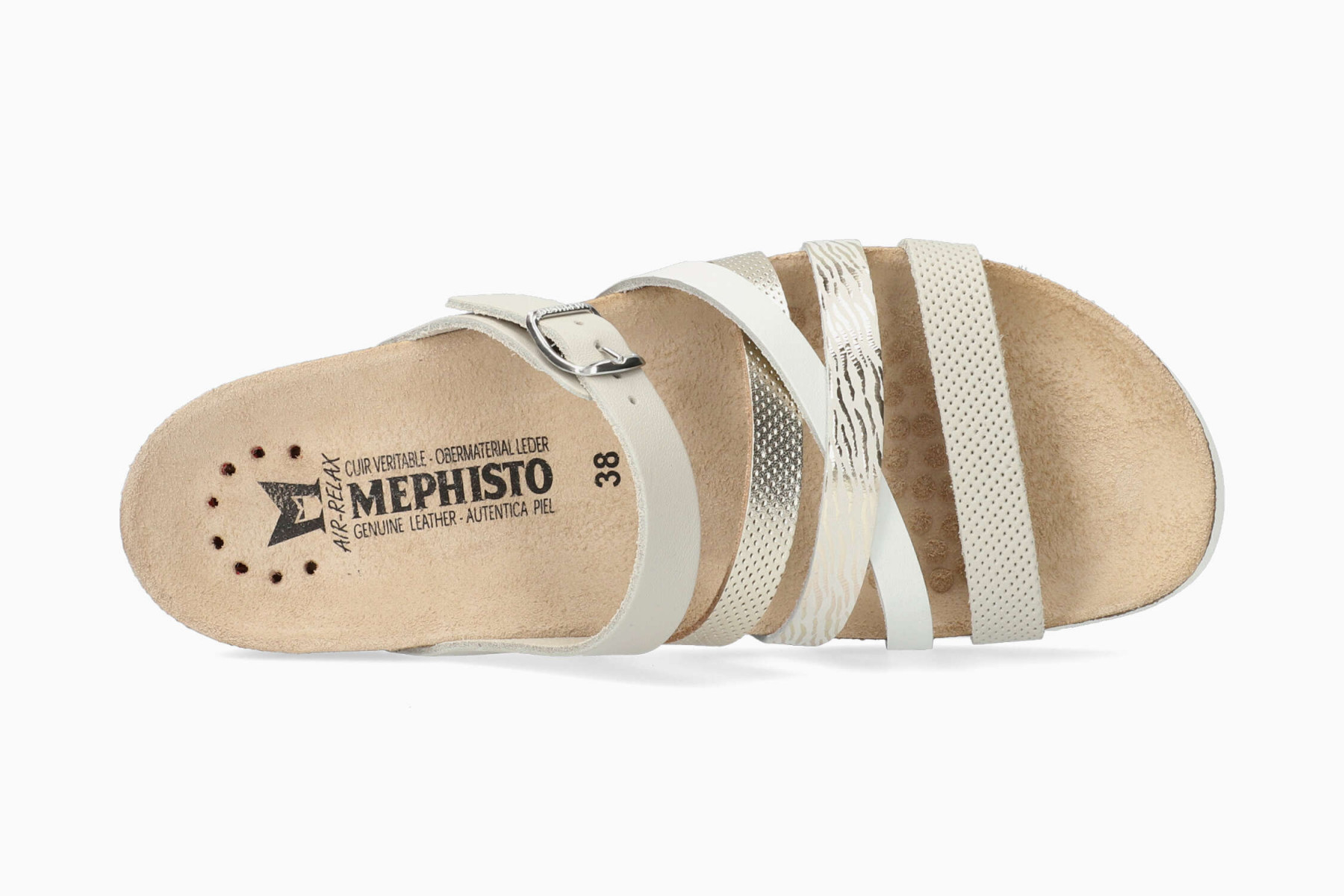 Mephisto HULEDA Dames Sandaal - Grijs Mix - Afbeelding 2