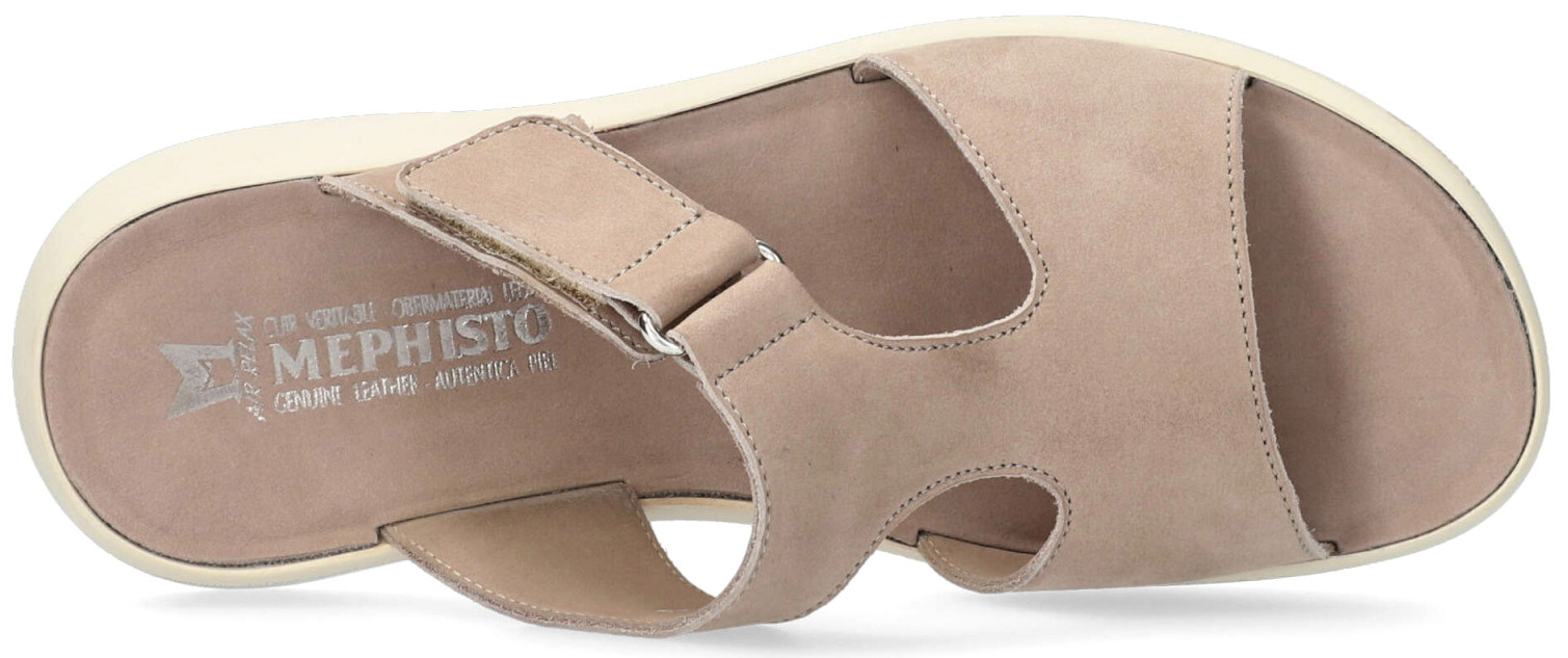 Mephisto TEENY dames slipper - Licht Taupe Nubuck - Afbeelding 3