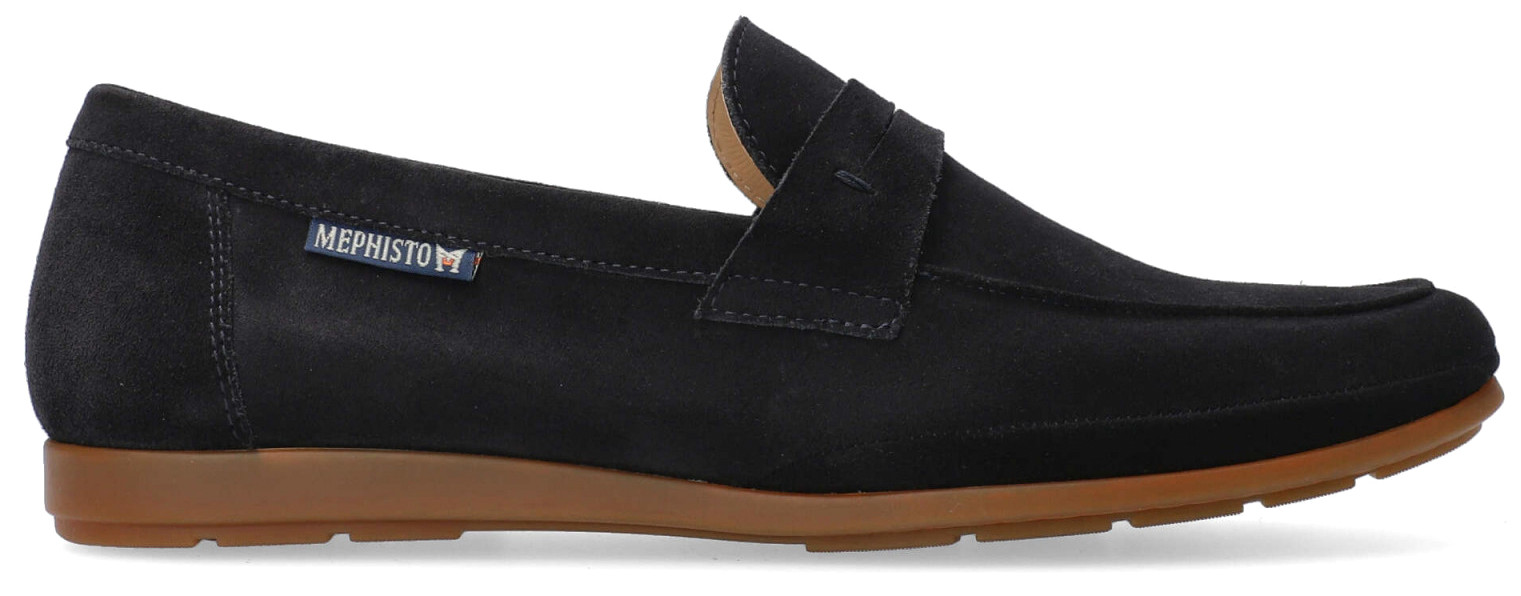 Mephisto ALEXIS Heren Instapper - Donkerblauw Suede - Afbeelding 2
