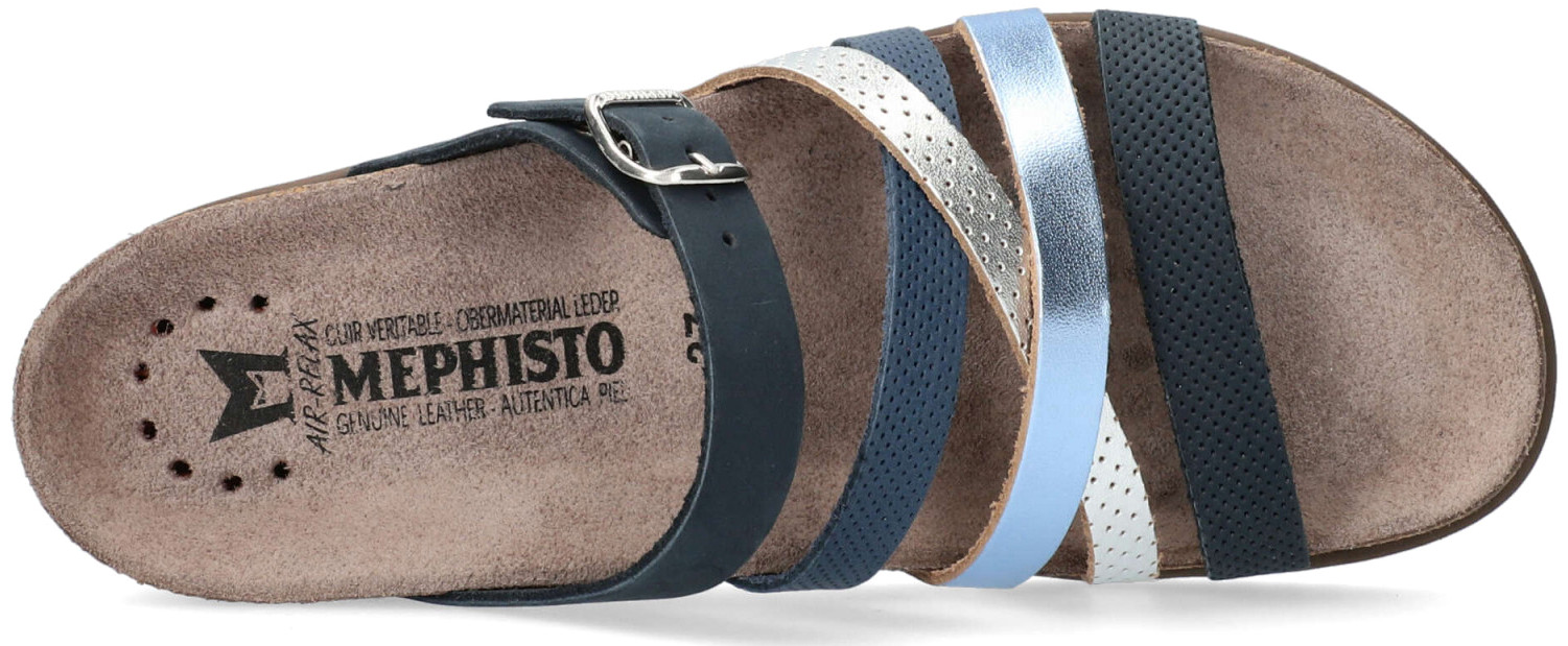 Mephisto HULEDA Dames Sandaal - Marineblauw Leer Mix - Afbeelding 3