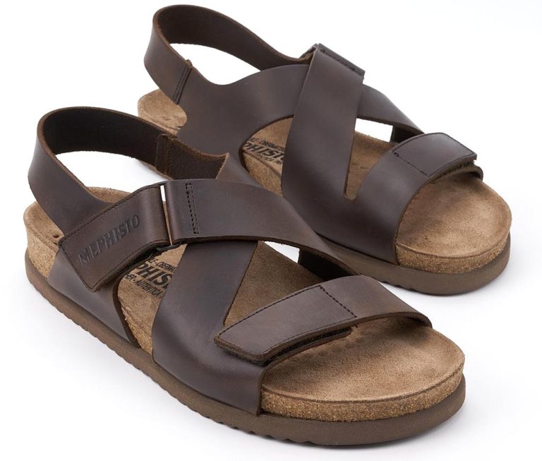 Mephisto NADEK Heren Sandaal - Bruin Nubuck