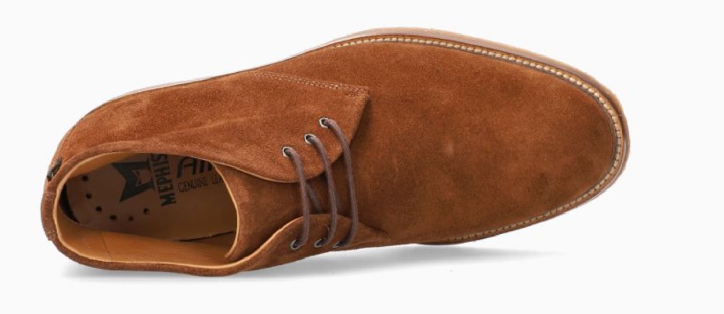 Mephisto Polo - heren enkellaars - bruin suede - Afbeelding 3