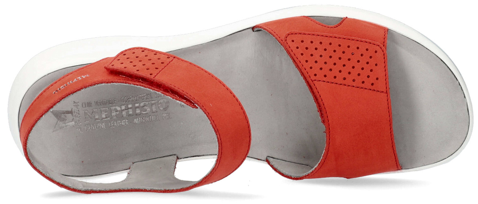 Mephisto TANY dames sandaal - rood nubuck - Afbeelding 3