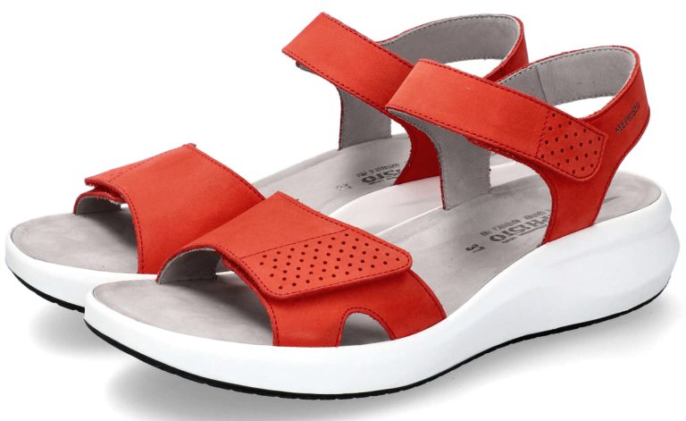 Mephisto TANY dames sandaal - rood nubuck
