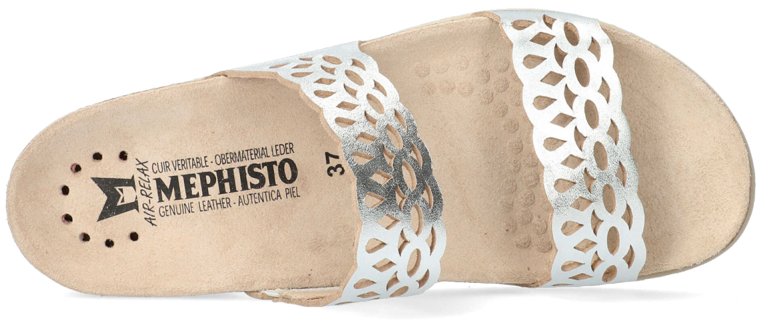 Mephisto HENNIE Dames Sandaal - Zilver leer - Afbeelding 3