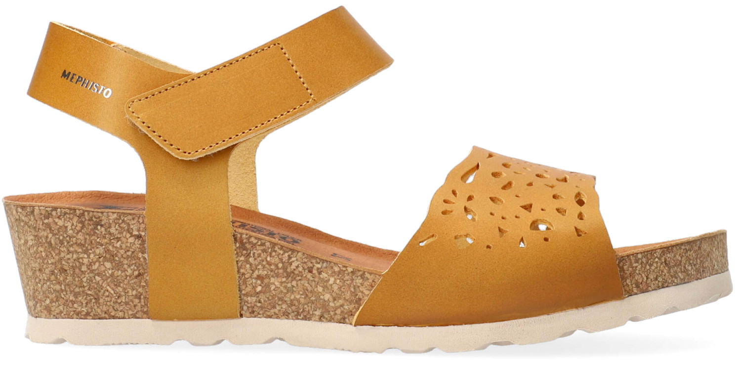 Mephisto RAPHEALA dames sandalen glad leer - Woestijnbruin - Afbeelding 2