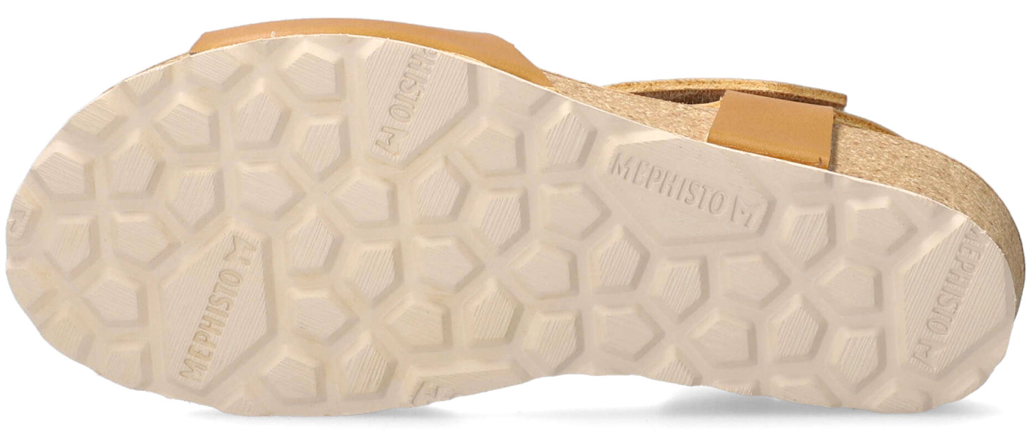 Mephisto RAPHEALA dames sandalen glad leer - Woestijnbruin - Afbeelding 4