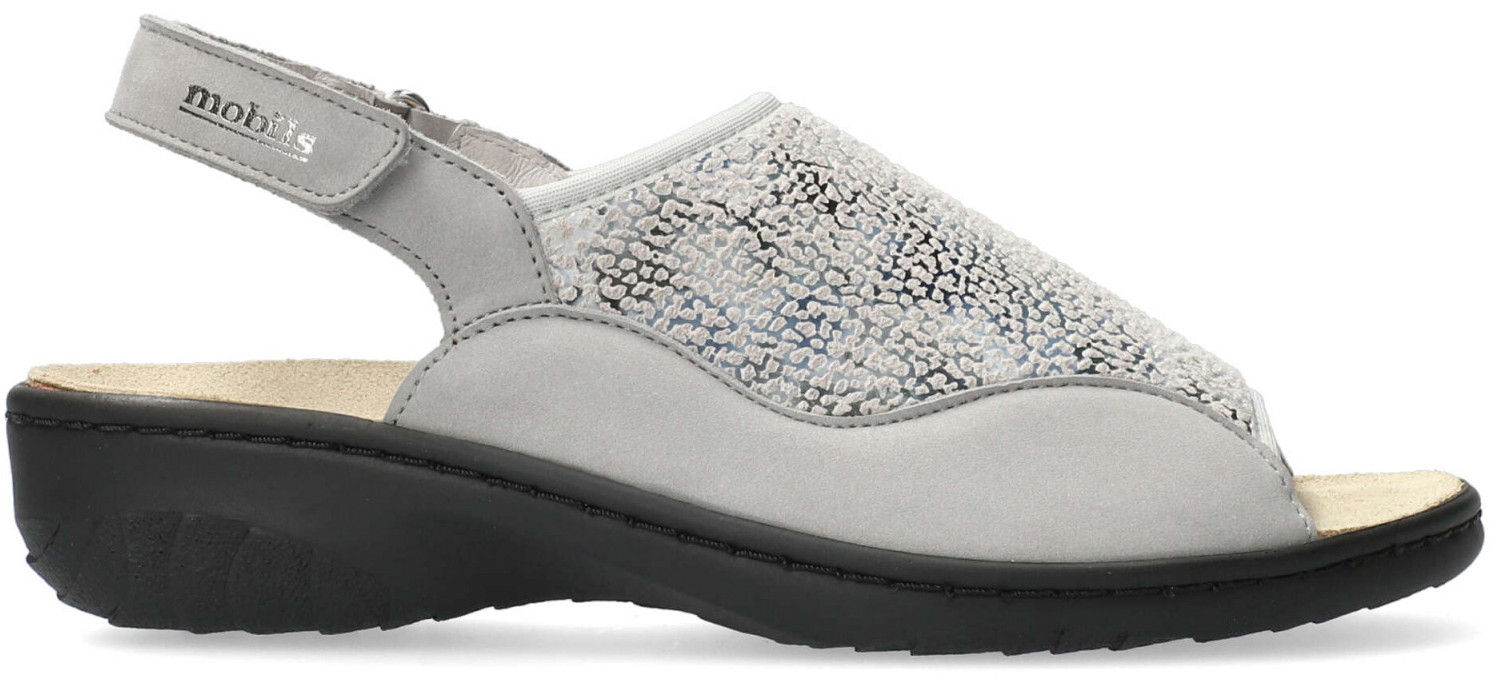 Mobils by Mephisto GISELLA extra breed (H) ergonomische half dichte sandaal - Grey - Afbeelding 2