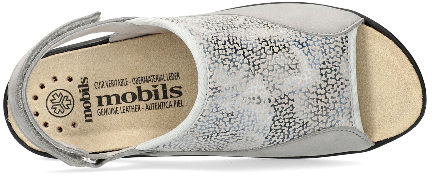 Mobils by Mephisto GISELLA extra breed (H) ergonomische half dichte sandaal - Grey - Afbeelding 4
