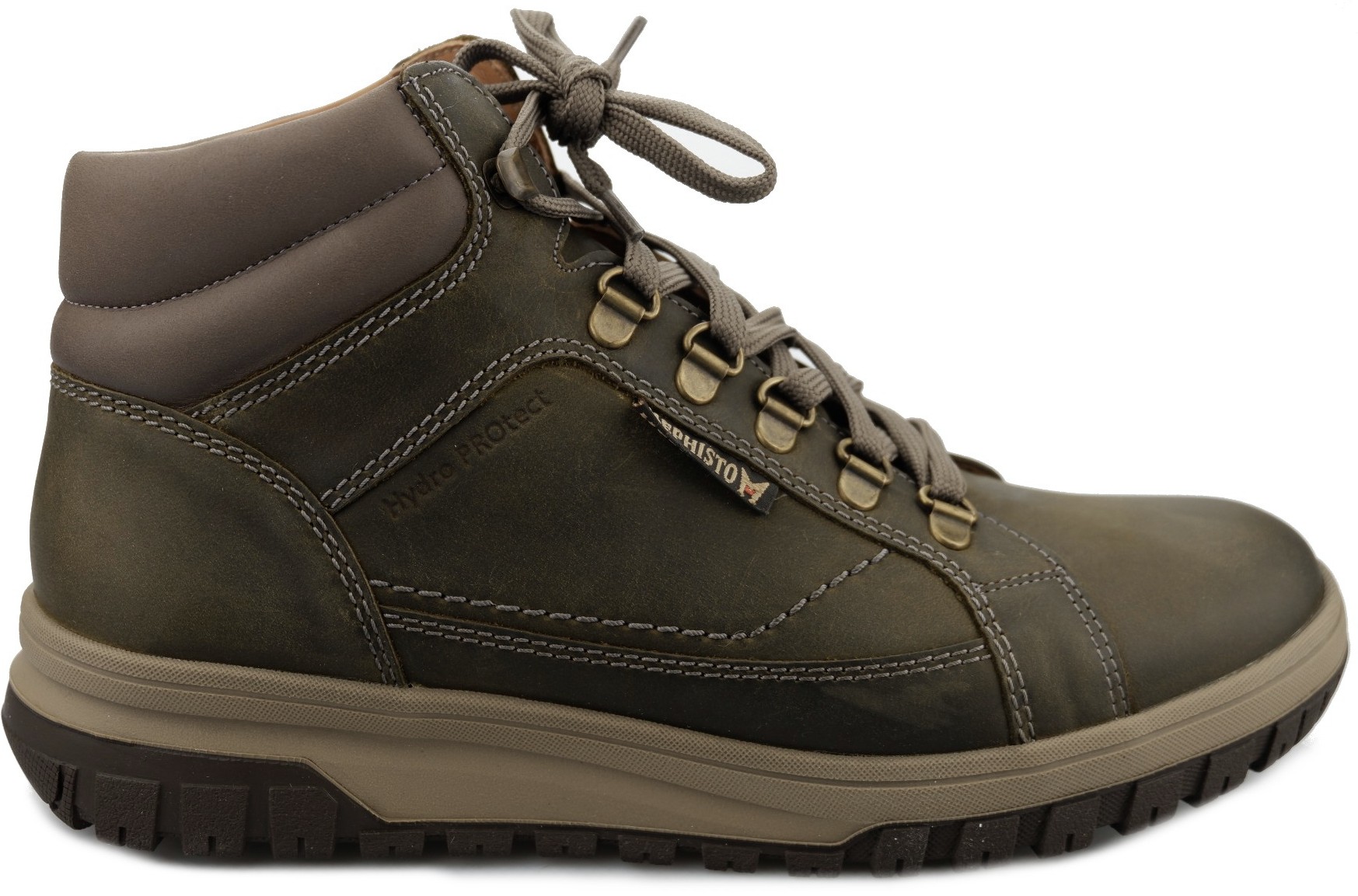 Mephisto PITT GRIZZLY heren enkellaars - Groen - Afbeelding 3