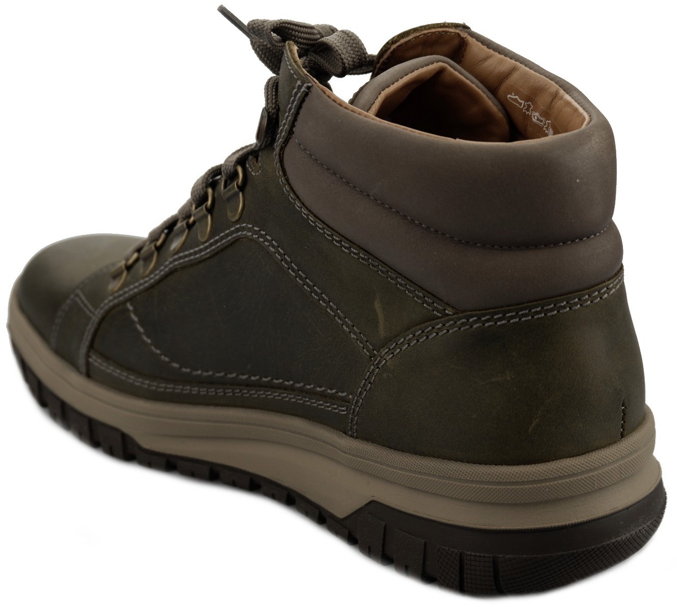 Mephisto PITT GRIZZLY heren enkellaars - Groen - Afbeelding 4