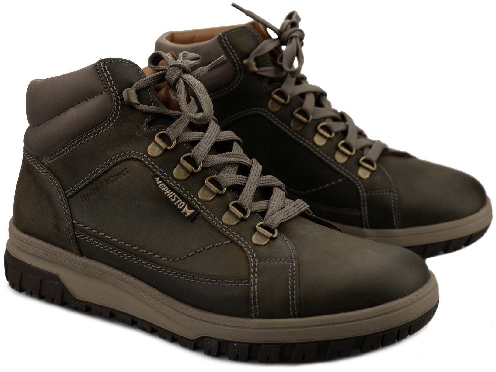 Mephisto PITT GRIZZLY heren enkellaars - Groen