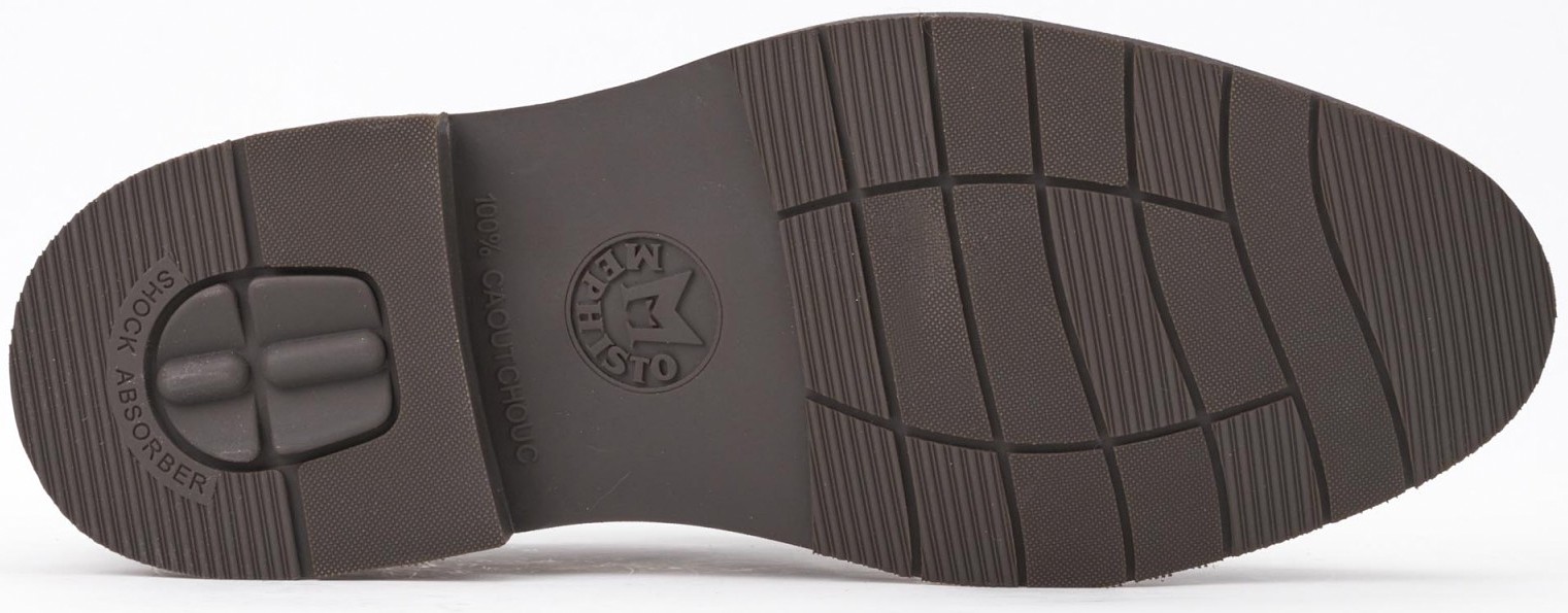 Mephisto TITUS SUPREME Handgemaakte Heren Veterschoen - Donkerbruin Leer - Afbeelding 3