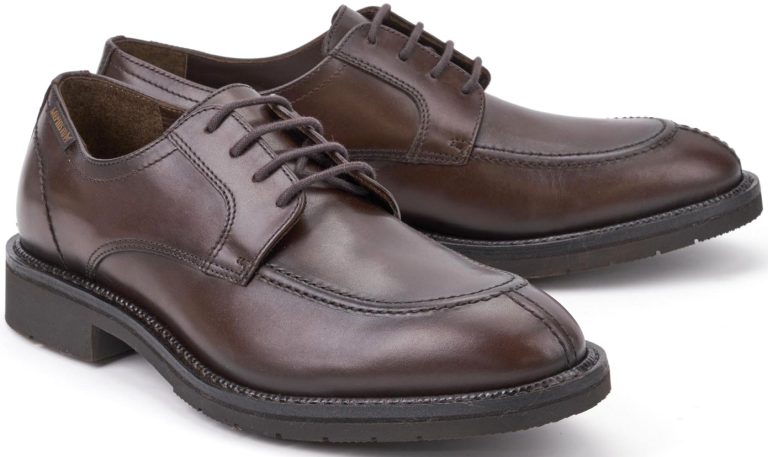 Mephisto TITUS SUPREME Handgemaakte Heren Veterschoen - Donkerbruin Leer