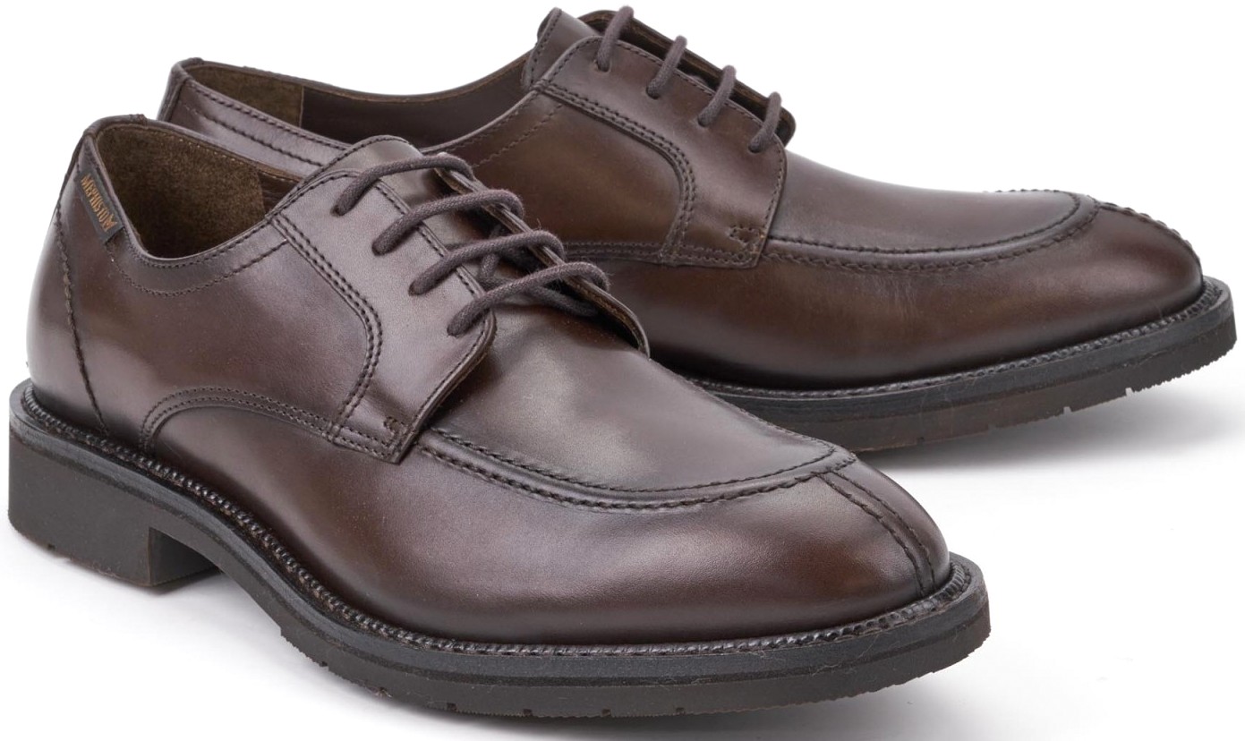 Mephisto TITUS SUPREME Handgemaakte Heren Veterschoen - Donkerbruin Leer