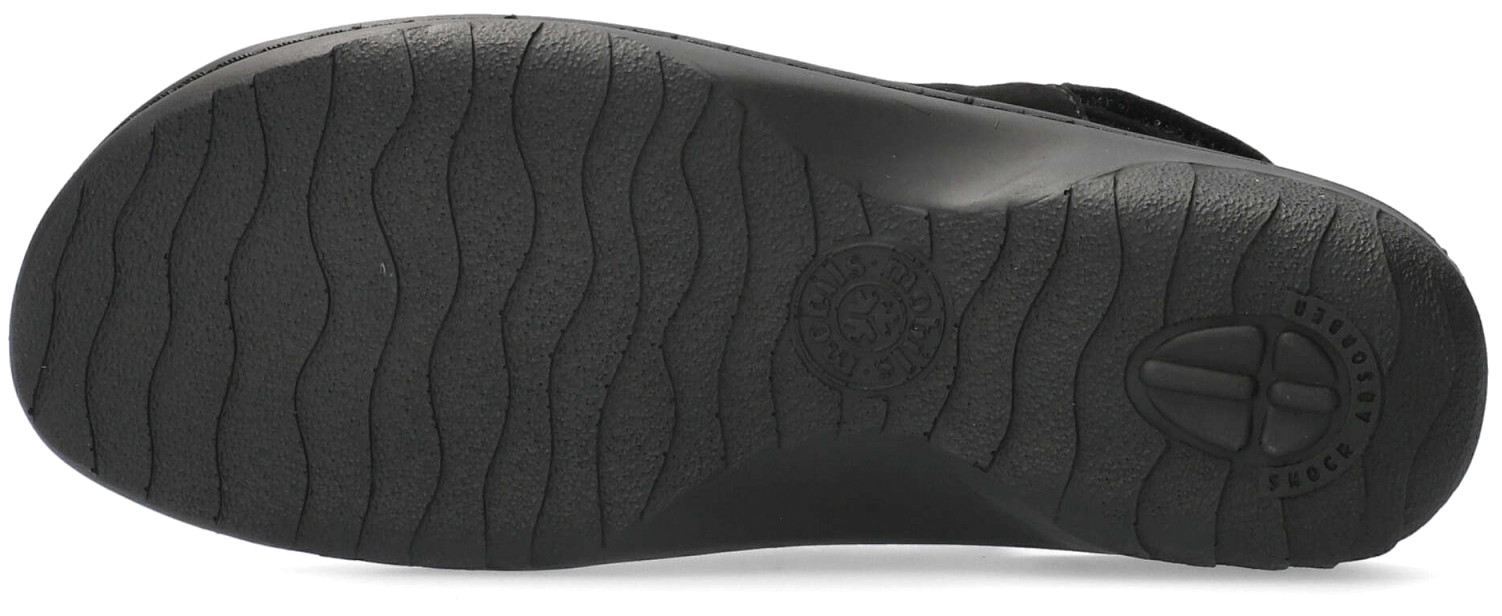 Mobils by Mephisto GISELLA extra breed (H) ergonomische half dichte sandaal - Zwart - Afbeelding 3