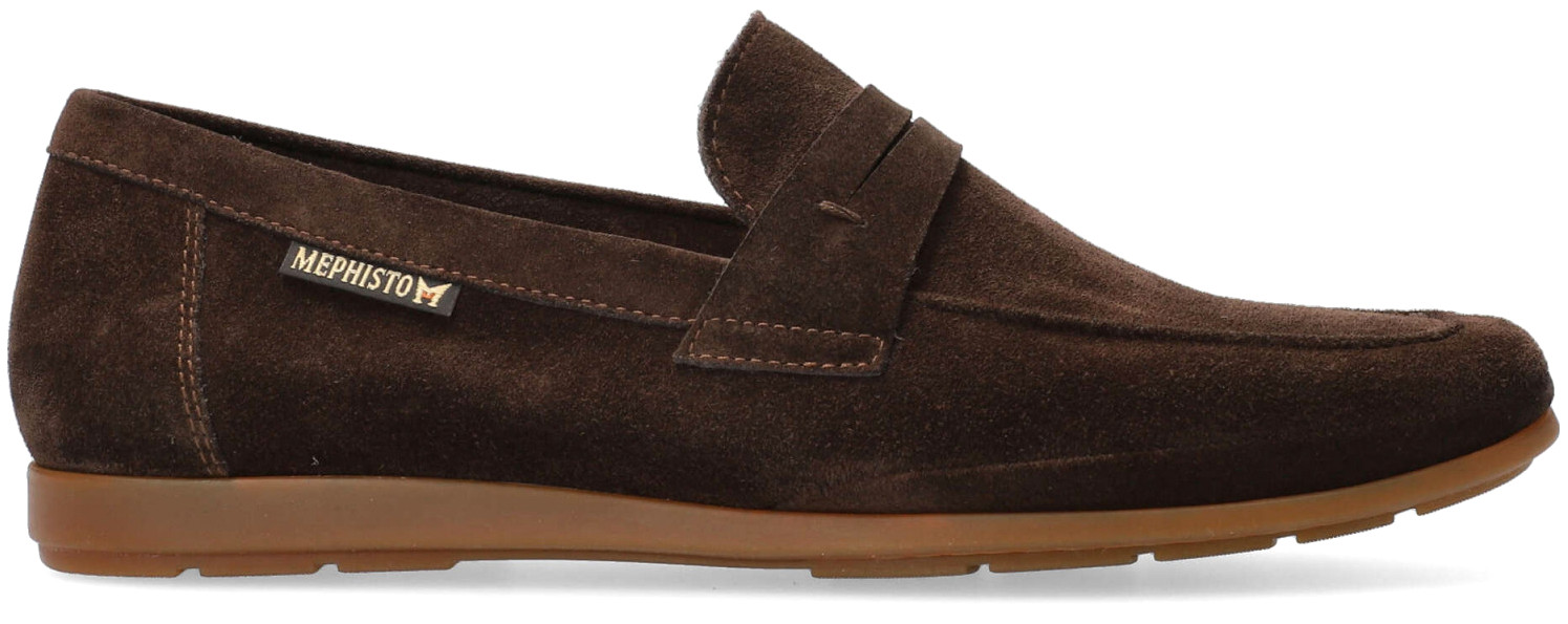 Mephisto ALEXIS Heren Instapper - Donkerbruin Suede - Afbeelding 2
